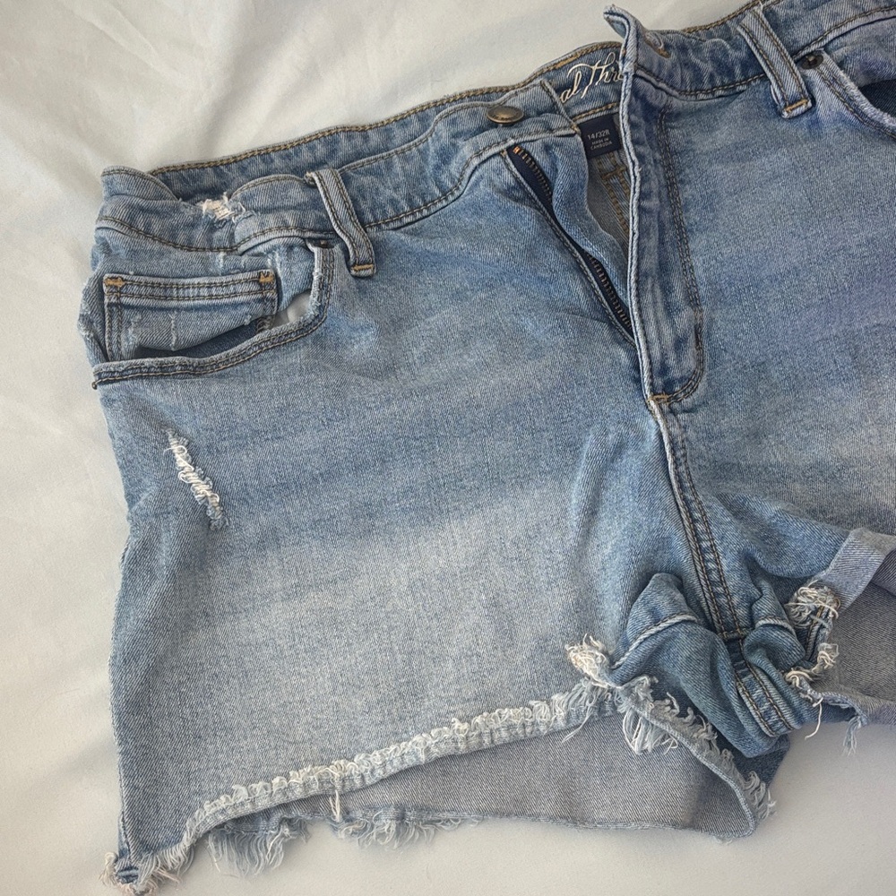 Universal Thread Light Blue Jean Shorts
